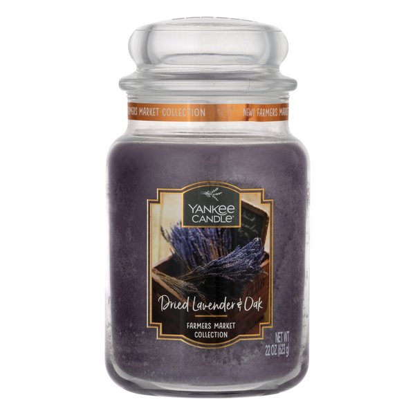 Save on Yankee Candle Farmers Market Collection Dried Lavender & Oak
