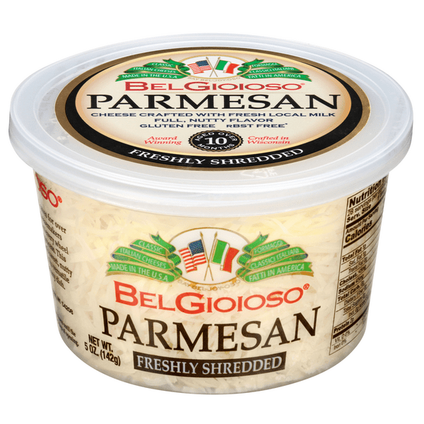 Save on BelGioioso Parmesan Cheese Freshly Shredded Order Online