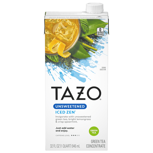 Save on Tazo Unsweetened Iced Zen Green Tea Concentrate Order Online
