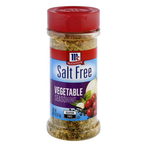 Save on McCormick Salt Free Vegetable Seasoning Gluten Free Order