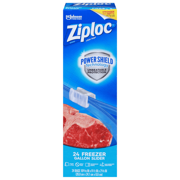Save on Ziploc Freezer Bags Slider Gallon Order Online Delivery GIANT