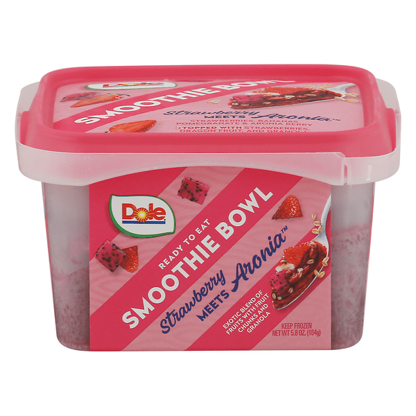 Save on Dole Smoothie Bowl Strawberry Meets Aronia Order Online