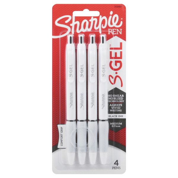 Save on Sharpie S.Gel Pen Black Ink Comfort Grip Medium 0.7 mm Order
