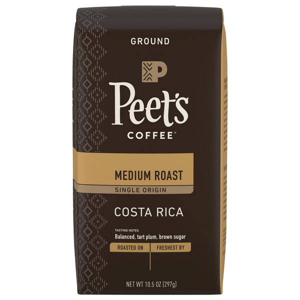 Save on Peet's Coffee Costa Rica Medium Roast Coffee (Ground) Order