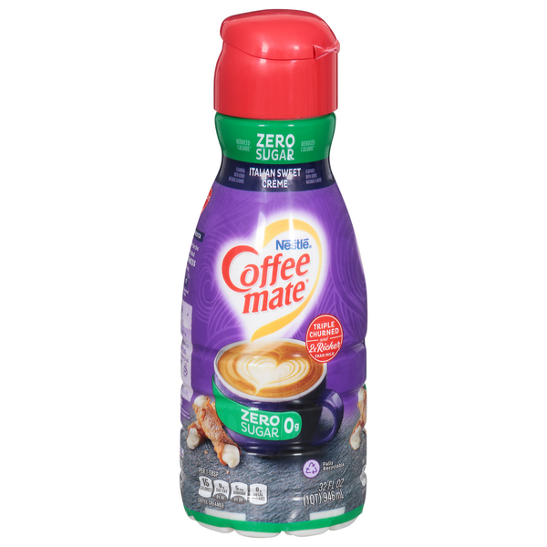 Save on Nestle Coffeemate Flavored Coffee Creamer Italian Sweet Creme