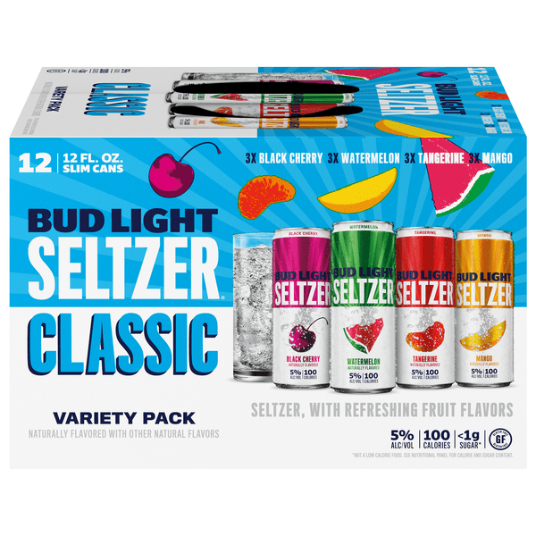 Save on Bud Light Seltzer Classic Edition Variety Pack 12 pk Order
