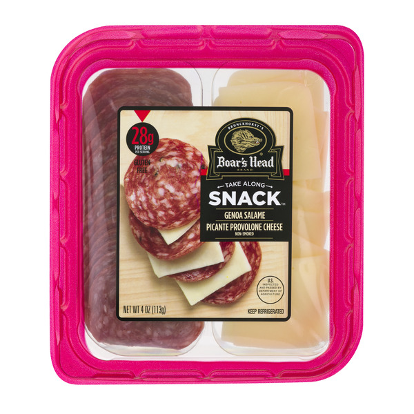 Save on Boar's Head Take Along Snack Genoa Salame & Picante Provolone