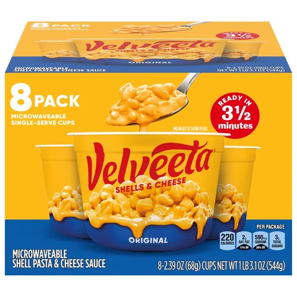 Nutritional Information For Velveeta Macaroni And Cheese Nutrition Ftempo