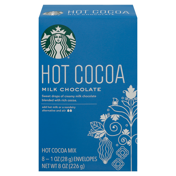Save on Starbucks Hot Cocoa Milk Chocolate 8 ct Order Online Delivery