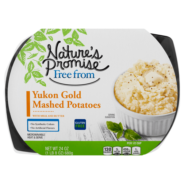 Save on Nature's Promise Yukon Gold Potatoes Mashed Order Online