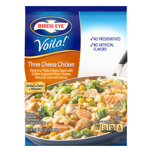 Save on Birds Eye Voila! Skillet Meal Three Cheese Chicken Order Online