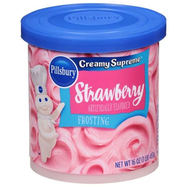 Save on Pillsbury Creamy Supreme Frosting Strawberry Order Online