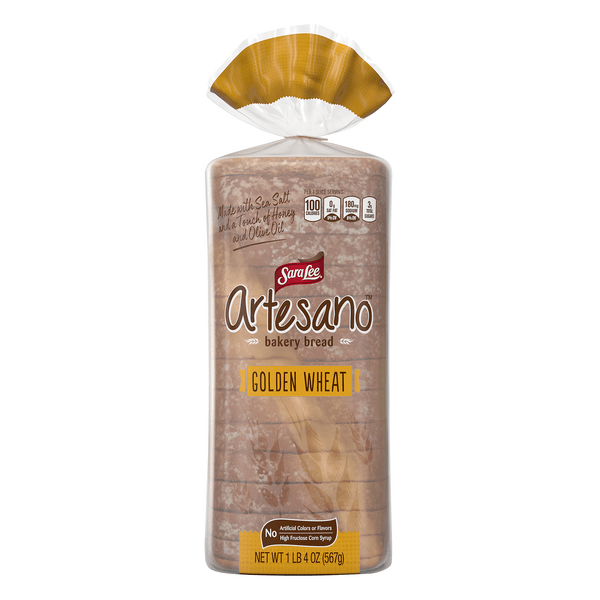 Save on Sara Lee Artesano Bakery Bread Golden Wheat Order Online