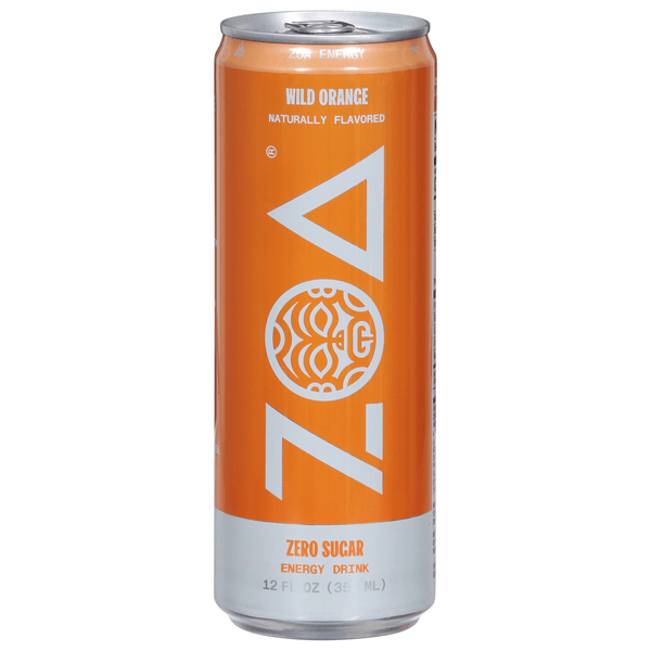 Save on ZOA Wild Orange Energy Drink Zero Sugar Order Online Delivery Food Lion