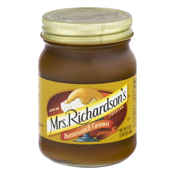 Save on Mrs. Richardson's Dessert Topping Butterscotch Caramel Order