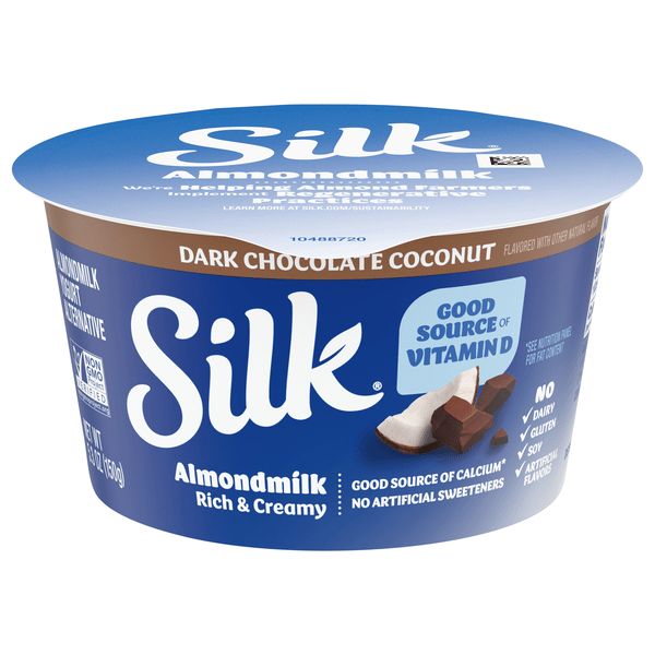 Save on Silk Dairy Free Dark Chocolate Coconut Almondmilk Yogurt
