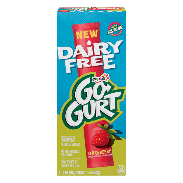 Save on Yoplait GoGURT Dairy Free Coconut Dairy Alternative Strawberry 8 ct Order Online