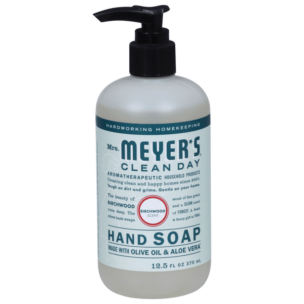 Save on Mrs. Meyer's Clean Day Liquid Hand Soap Birchwood Scent Order