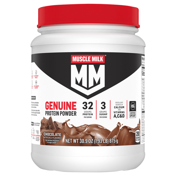 Save on Muscle Milk Genuine Protein Powder Chocolate Soy Gluten Free Order Online Delivery