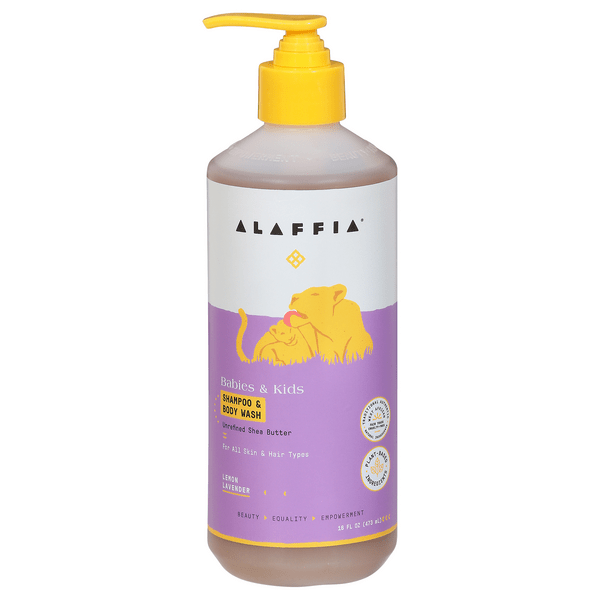 Save on Alaffia Babies & Kids Shampoo & Body Wash Lemon Lavender Pump