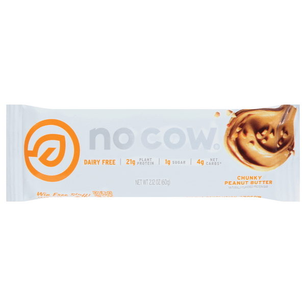 Save on No Cow Protein Bar Peanut Butter Chunky Dairy Free Order Online