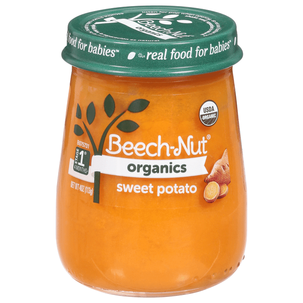 Save on BeechNut Organics Stage 1 Baby Food Sweet Potatoes Order
