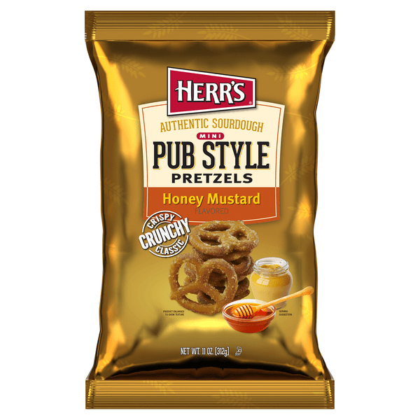 Save on Herr's Pub Style Mini Pretzels Honey Mustard Order Online Delivery MARTIN'S