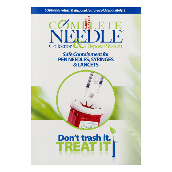 Save on Sharps Compliance Complete Needle Collection & Disposal System