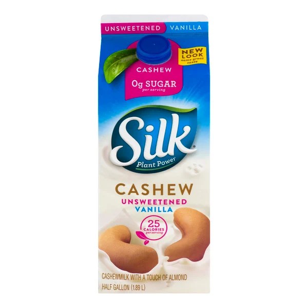 Silk Unsweetened Cashew Milk Nutrition Facts Besto Blog