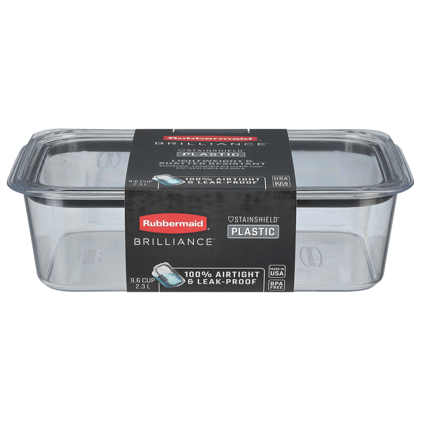 Rubbermaid Brilliance Plastic Large Meijer v9306.1blu.de