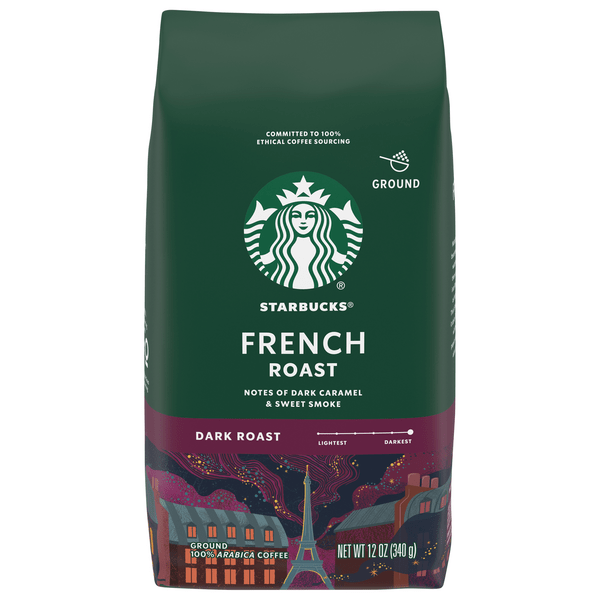 Save on Starbucks French Dark Roast Coffee (Ground) Order Online