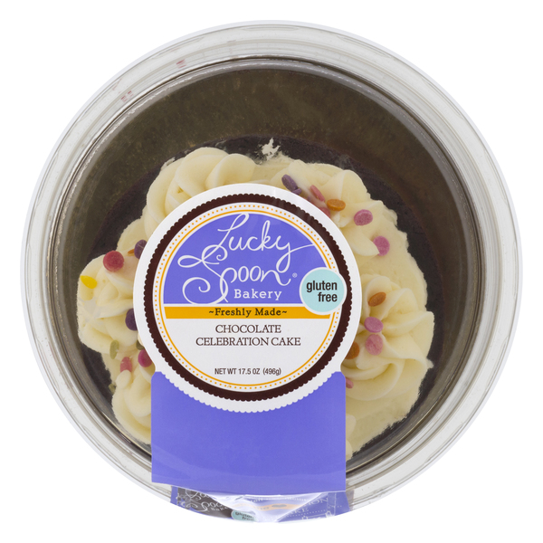 Save on Lucky Spoon Bakery Chocolate Celebration Cake Gluten Free Order