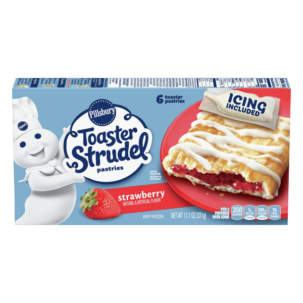 Save on Pillsbury Toaster Strudel Pastries Strawberry 6 ct Order