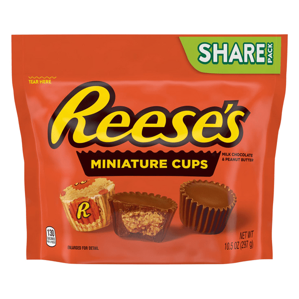 Save on Reese's Miniature Cups Milk Chocolate & Peanut Butter Share