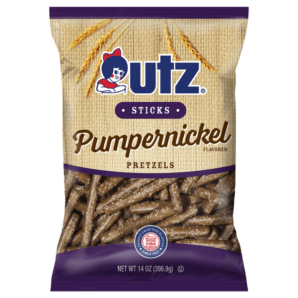 Save on Utz Pumpernickel Flavored Pretzels Sticks Order Online Delivery