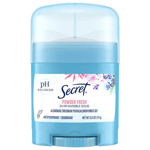 Save on Secret Antiperspirant Deodorant Invisible Solid Powder Fresh