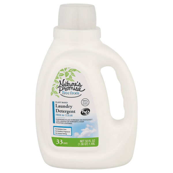 Save on Nature's Promise Free & Clear Liquid Laundry Detergent Order