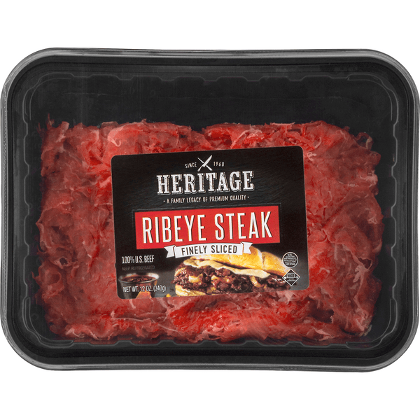 Save on Heritage Beef Rib Eye Steak Shaved Order Online Delivery Giant