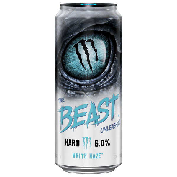 Save on Monster The Beast Unleashed White Haze Hard Energy Drink Order