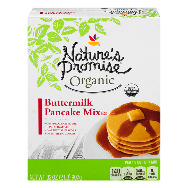 Save on Nature's Promise Organic Pancake Mix Buttermilk Order Online