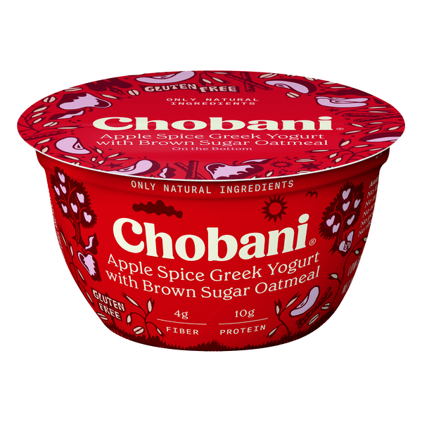 Save on Chobani Apple Spice Greek Yogurt with Brown Sugar Oatmeal