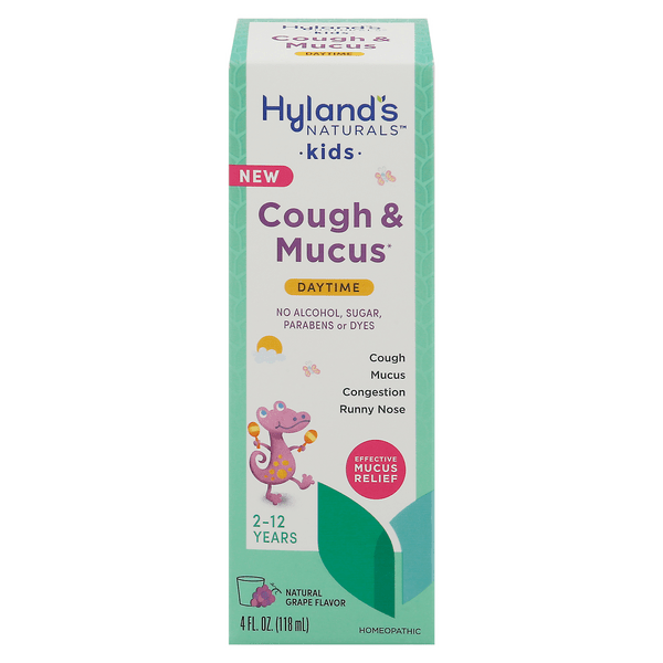 Save on Hyland's Naturals Kids Daytime Cough & Mucus Relief Liquid