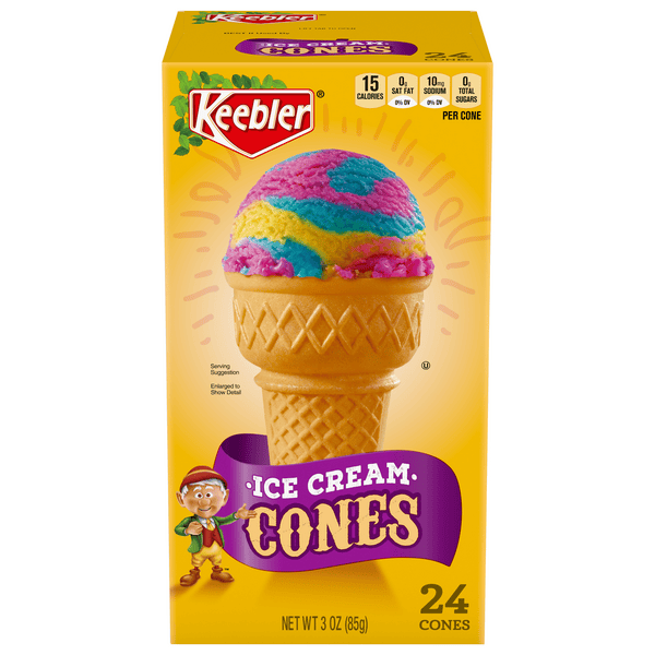 Save on Keebler Ice Cream Cones Cake Cups 24 ct Order Online Delivery MARTIN'S