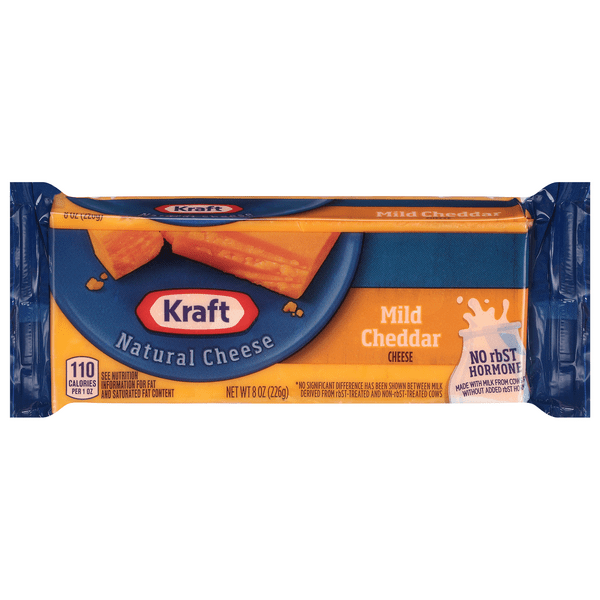 Save on Kraft Cheddar Cheese Mild Chunk Natural Order Online Delivery