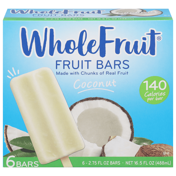 Save on Whole Fruit Bars Coconut 6 ct Order Online Delivery MARTIN'S