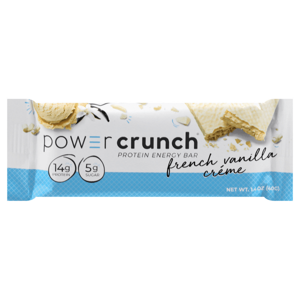 Save on Power Crunch Protein Energy Bar Original French Vanilla Creme