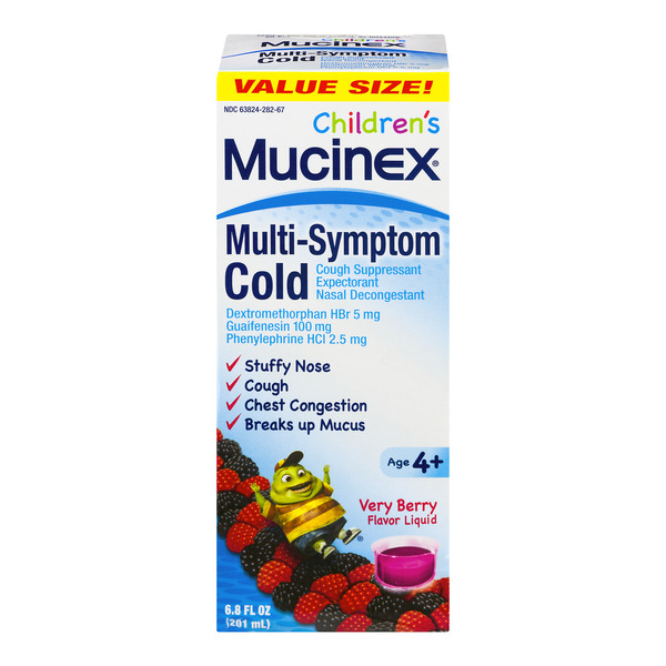 Save on Children's Mucinex MultiSymptom Cold Cough Suppressant Very