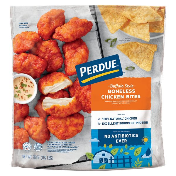 Save on Perdue Breaded Boneless Chicken Bites Buffalo Style Frozen Order Online Delivery GIANT