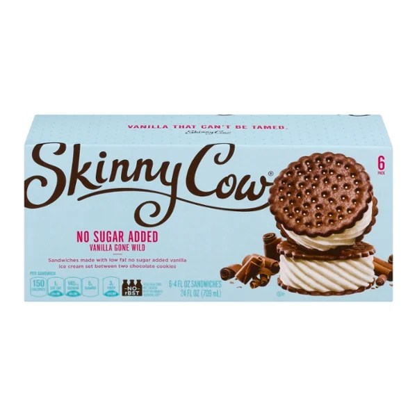 Save on Skinny Cow Ice Cream Sandwiches Vanilla Low Fat No