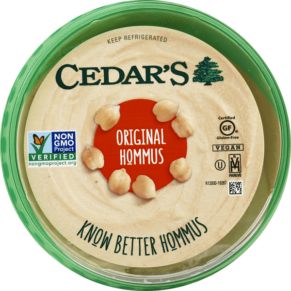 Cedar S Garlic Hummus Nutrition Blog Dandk